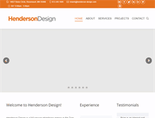 Tablet Screenshot of henderson-design.com